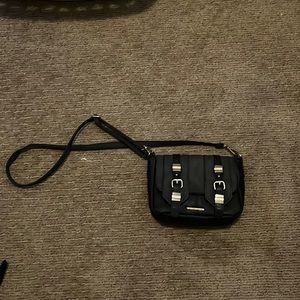 Black Rampage Crossbody Purse